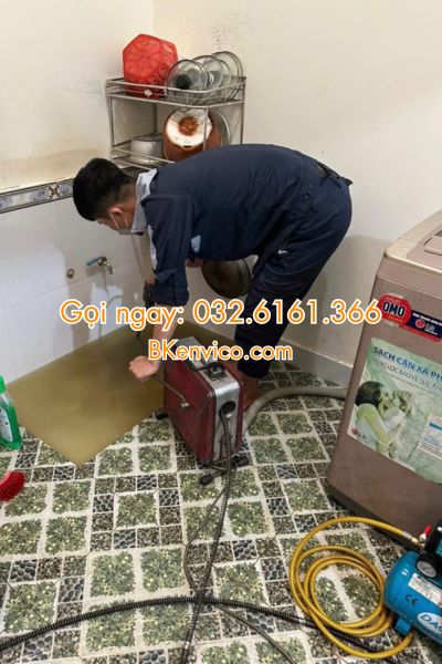 thông tắc cống tại thạch thất