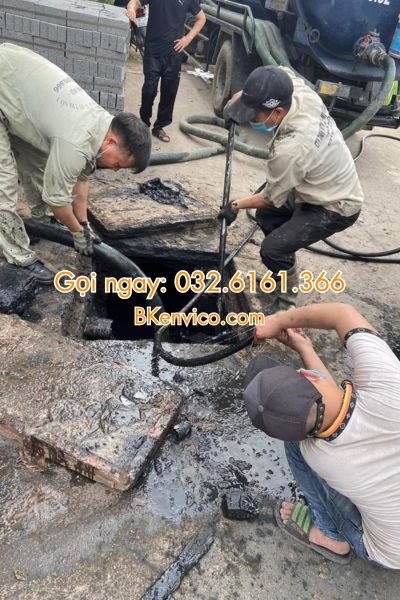 thông tắc cống tại thạch thất