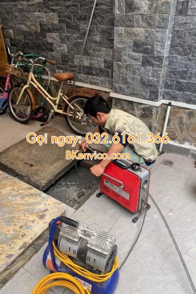 thông tắc cống tại thanh trì