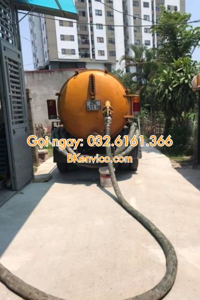 hút bể phốt tại gia bình