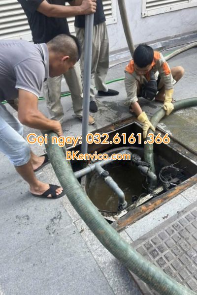 hút bể phốt tại hải phòng