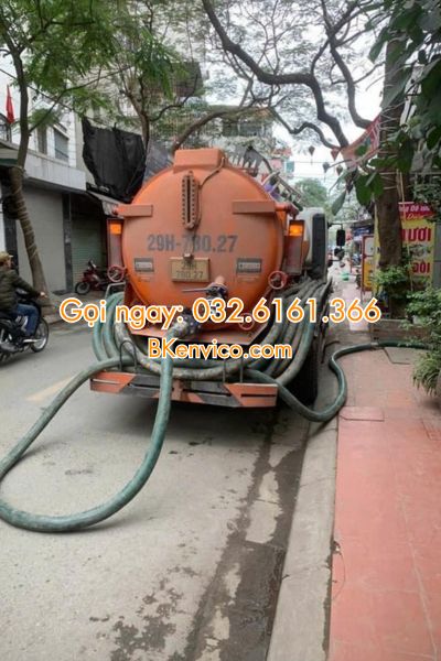 hút bể phốt tại hải phòng