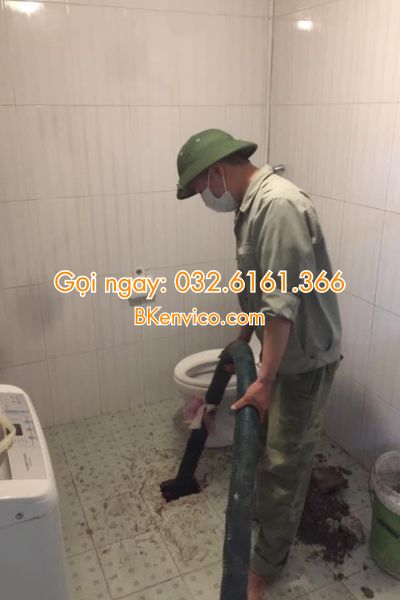 hút bể phốt tại khâm thiên