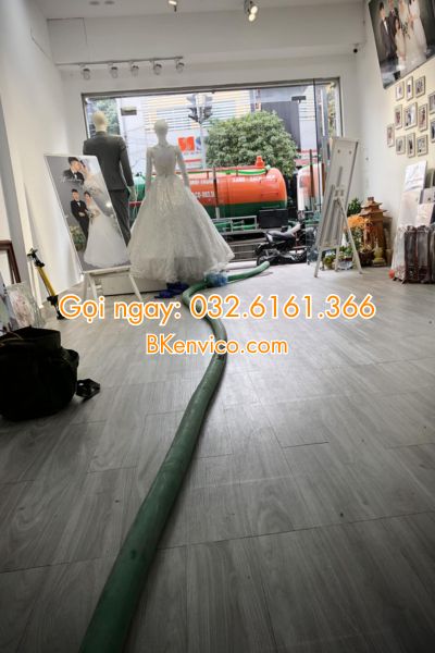 hút bể phốt tại quế võ