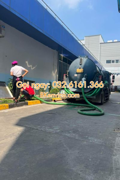 hút bể phốt tại thanh ba