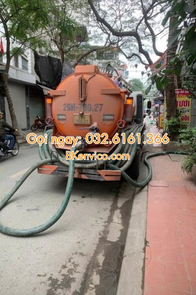 hút bể phốt tại thanh ba