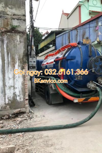 hút bể phốt tại thuận thành