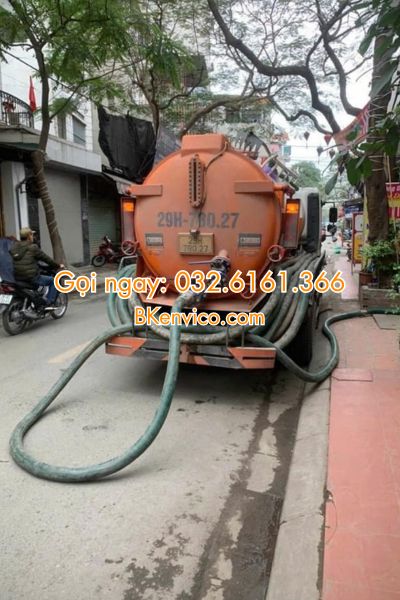 hút bể phốt tại thuận thành