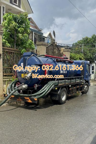 hút bể phốt tại thuận thành