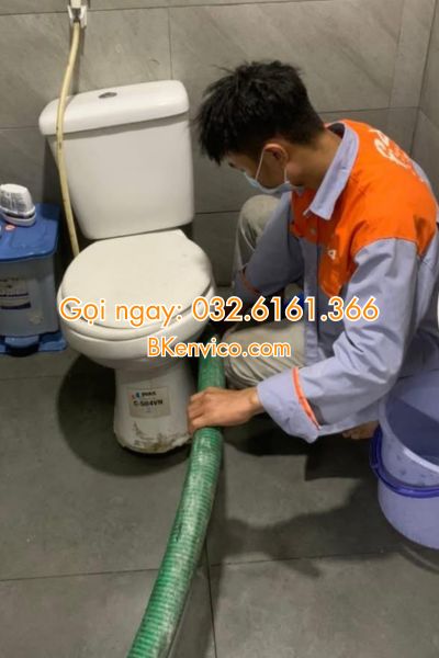 hút bể phốt tại văn giang
