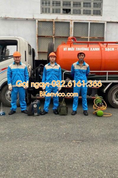 hút bể phốt tại văn giang