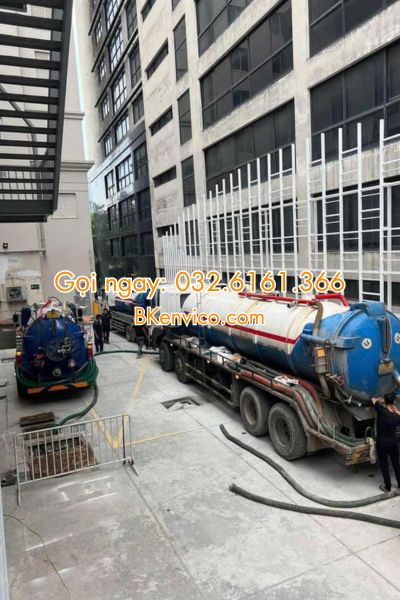 hút bể phốt tại văn giang