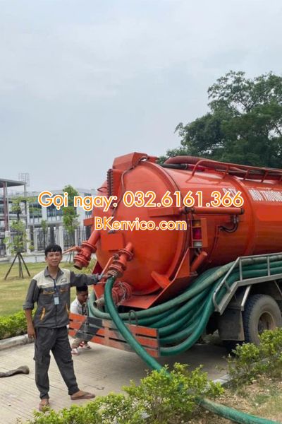 hút bể phốt tại vĩnh yên