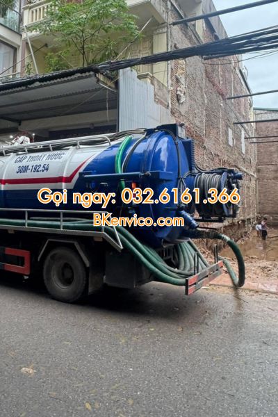 hút bể phốt trần phú