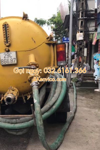 hút bể phốt trần phú