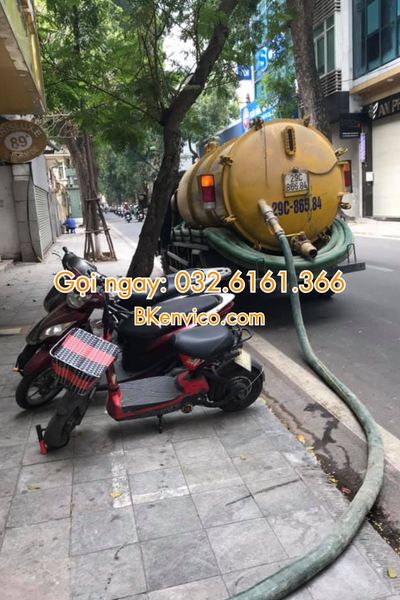 hút bể phốt trần phú