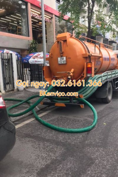 hút bể phốt trần phú