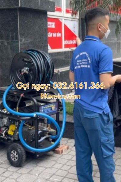 thông tắc cống chung cư