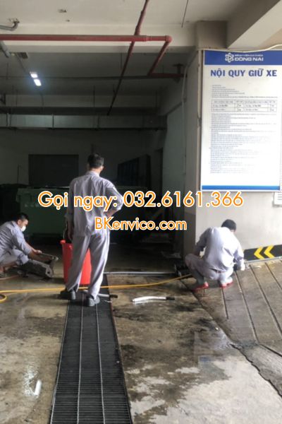 thông tắc cống chung cư