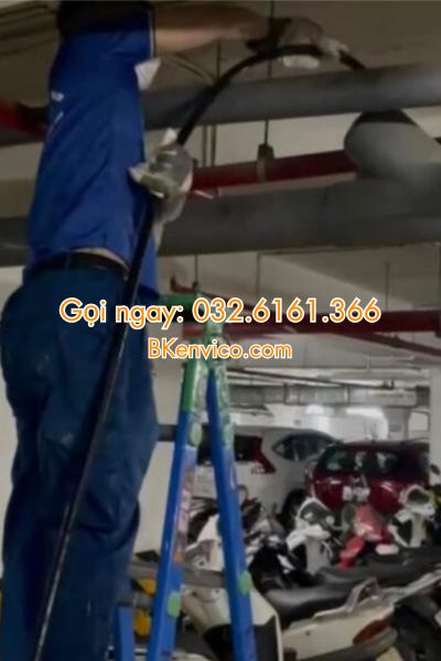 thông tắc cống chung cư