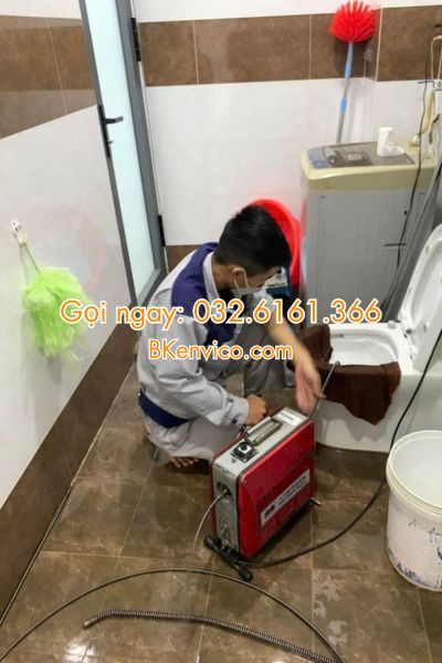 thông tắc cống tại dương nội