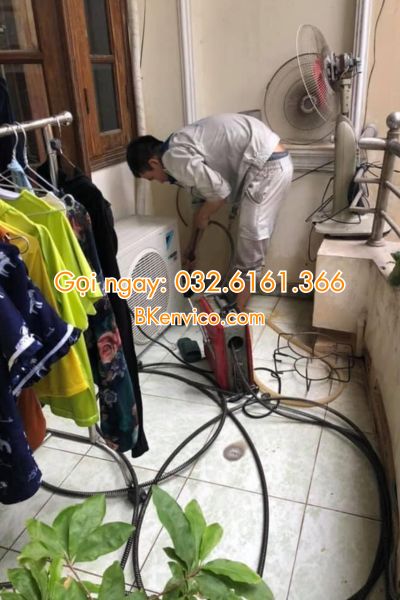 thông tắc cống tại dương nội