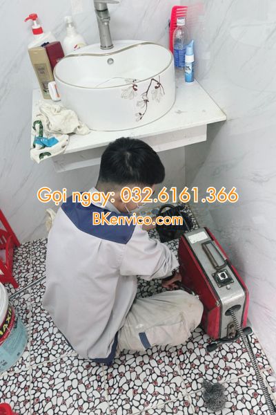 thông tắc cống tại dương nội