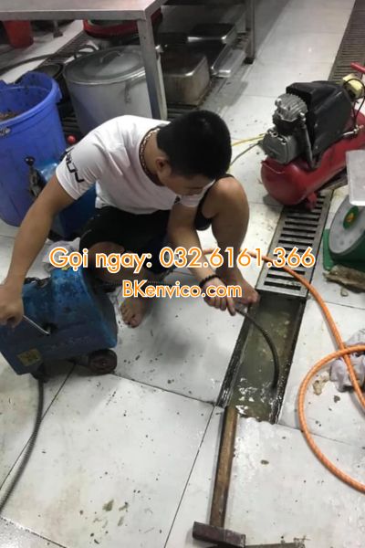 thông tắc cống tại hải phòng