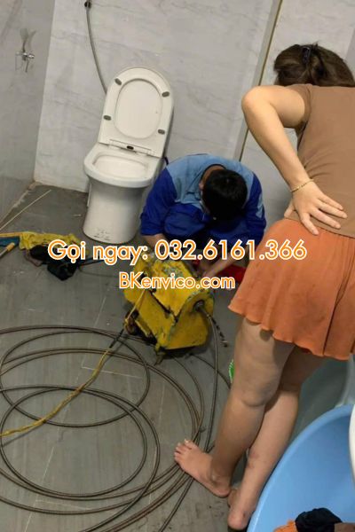 thông tắc cống tại hồ tùng mậu