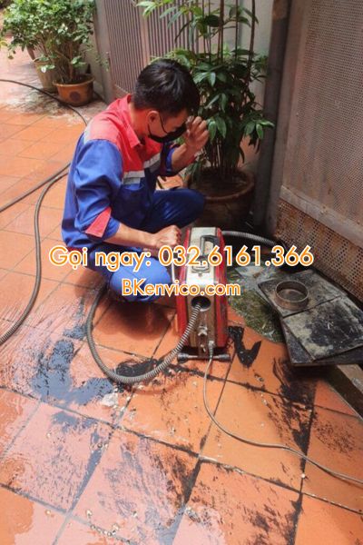 thông tắc cống tại nguyễn khang