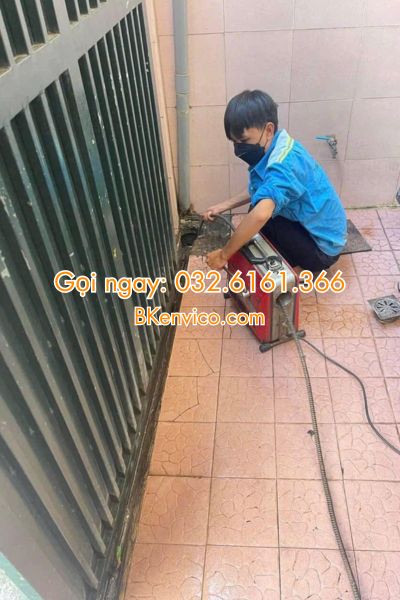 thông tắc cống tại nguyễn xiển