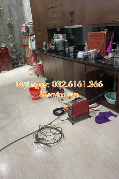 thông tắc cống tại nguyễn xiển