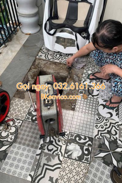 thông tắc cống tại nguyễn xiển