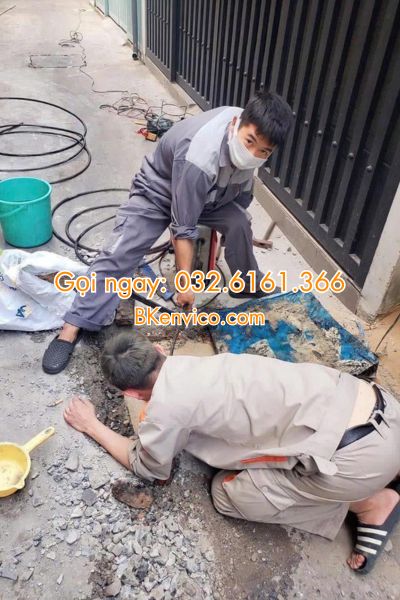 thông tắc cống tại thái hà