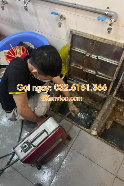 thông tắc cống tại thái hà