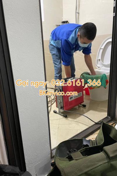 thông tắc cống tại trung kính