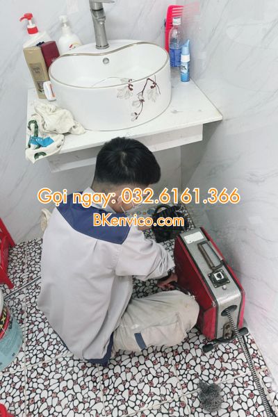 thông tắc cống tại trung kính