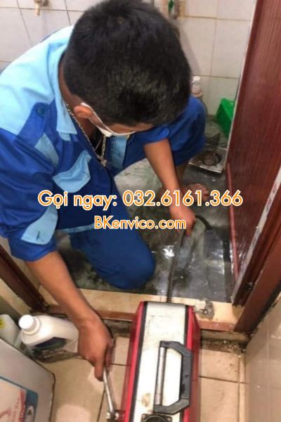 thông tắc cống tại xã đàn