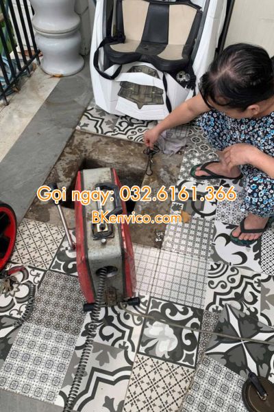 thông tắc cống tại xã đàn