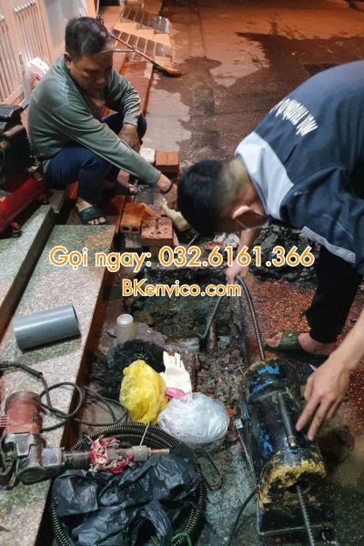 thông cống nghẹt quận 3